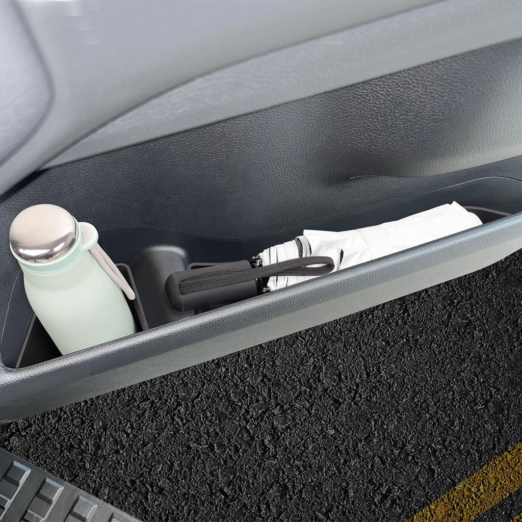 ZUNDUO Door Side Storage Tray for the New Land Cruiser 250 Series Front and Rear Door Land Cruiser 250 Door Pocket Storage Side Case Door Storage TPE