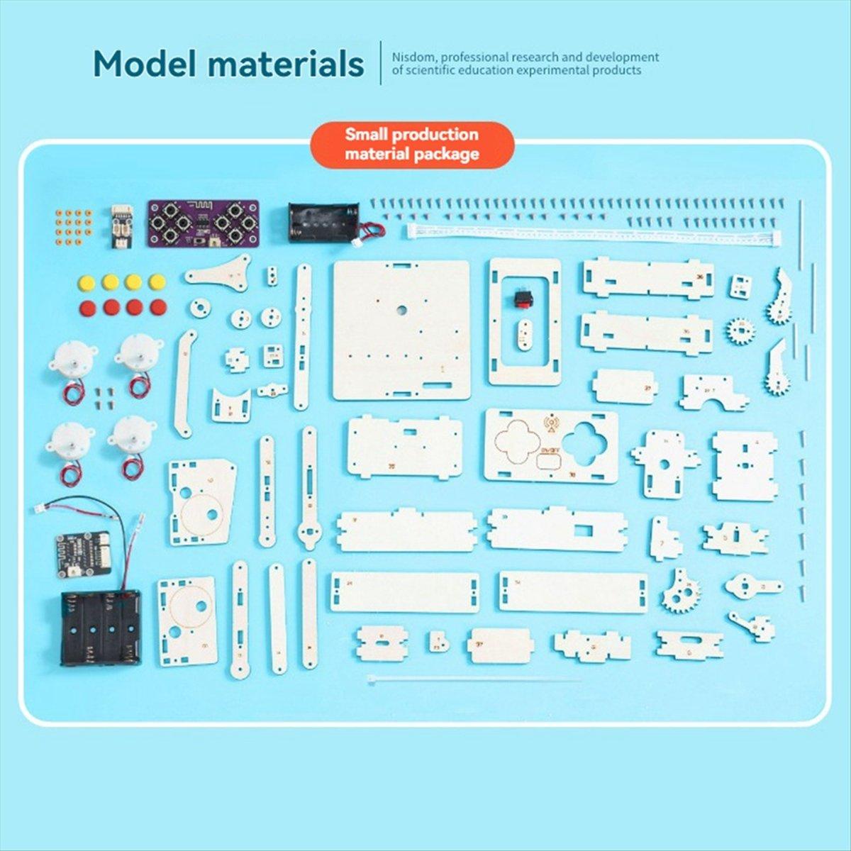 

BHBL DIY Wireless Remote Control Mechanical Arm Model Kit for Kids Physics Experimental Tool Kit Children Learning DIY Kit China Mainland