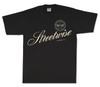 Tricou Grafic Streetwise SCRIPT SEAL Negru M-L-XL-2XL-3XL<wbr/>-4XL-5XL Tricou Unisex