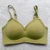 Summer ABC Thin Ice Silk Sports Latex One-Piece Seamless Quick-Drying Intimates Women's Push-up Shaping Bra
