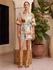 2025 European-American Linen Shirt Cardigan Versatile Casual Fashion Dress