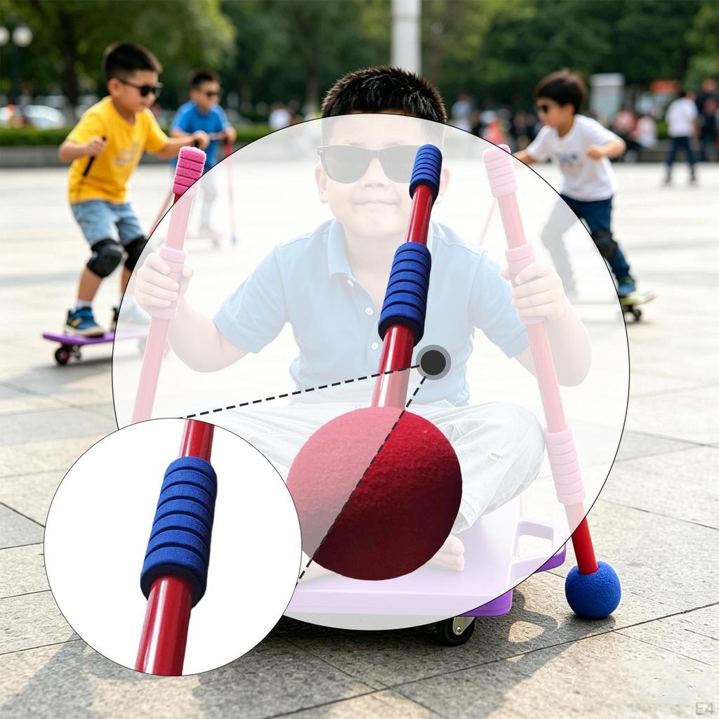 Balance Board mit Griff für sensorisches Training und sportliche Aktivitäten Mädchen, Ideal für draußen