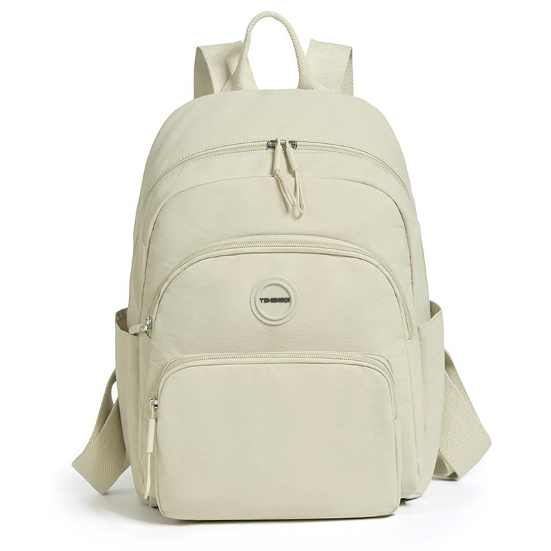 Zaino Monocolore da Viaggio Leggero per Donna