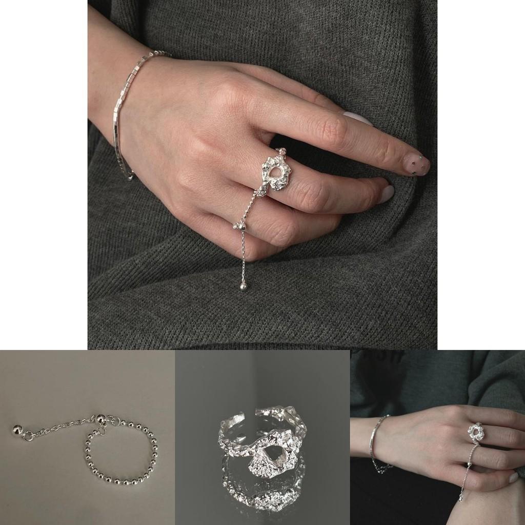 Trendy 925 Silver Cow Print Textured Ring For Women Ideal For Chic Gift Giving