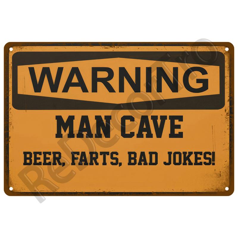 Caution Warning Metal Sign For Safety Signs Danger Beware Tin Sign Plate Home Wall Decor Vintage Plaque Home Art Painting Poster