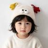 Thick Knit Kids Hat Polyester Toddler Hat Cute Baby Beanie  Daily