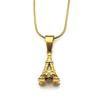 Paris Eiffel Tower Chain For Women Men Stainless Steel Gold Color Creative Party Hiphop Couple Neck Pendant Jewelry Accessory