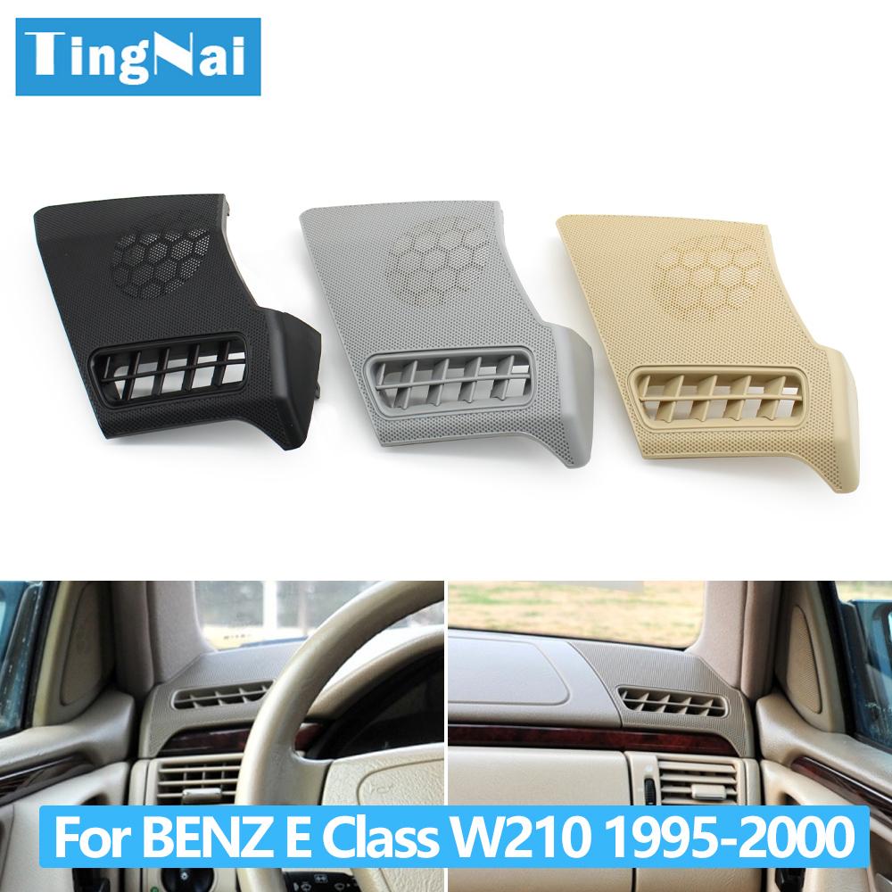 LHD Car Front Dashboard Left Right Side Air Vent Speaker Grille Cover For BENZ E Class W210 1995-2002 E320 E430 E55