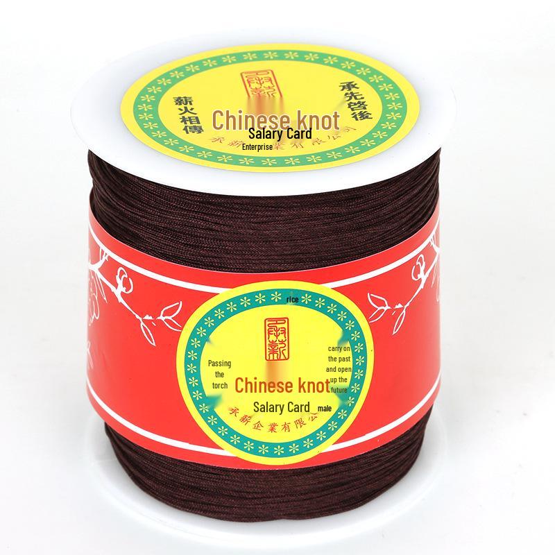 Non. 72 Fil de Jade Corde Tressée Kit de Matériel pour Bracelet et Collier DIY