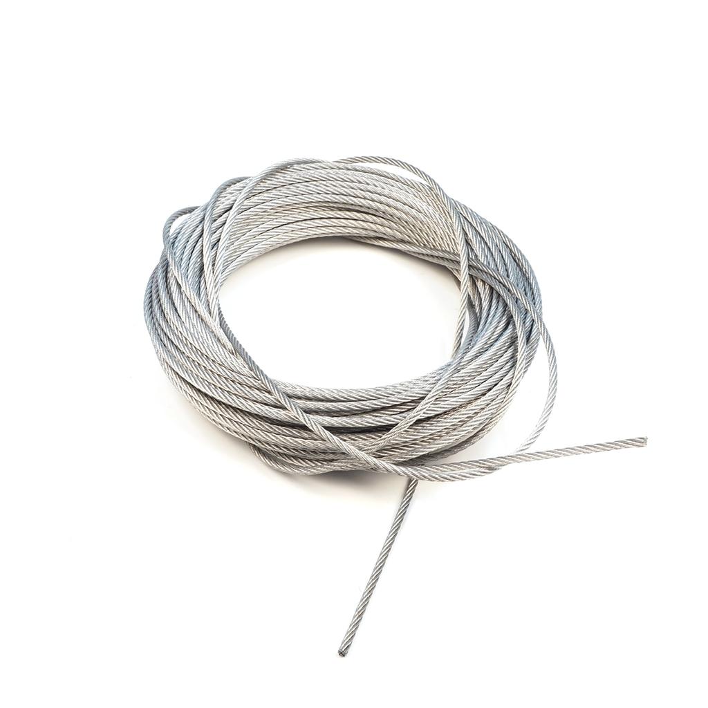 EWR5473-1 Window Regulator Repair Cable Steel Wire Rope 7x7 Diameter: 1.6 Mm Length : 10 Meter for Car Window Regulator