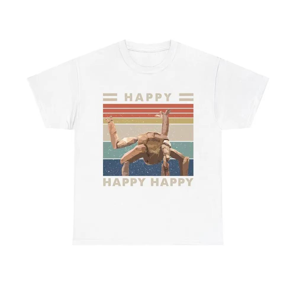 

Project Hail Mary Rocky Why Stupid Question Retro and Neutral Oneck Tshirt Cotton Short Sleeve Yk Tshirt 3XL