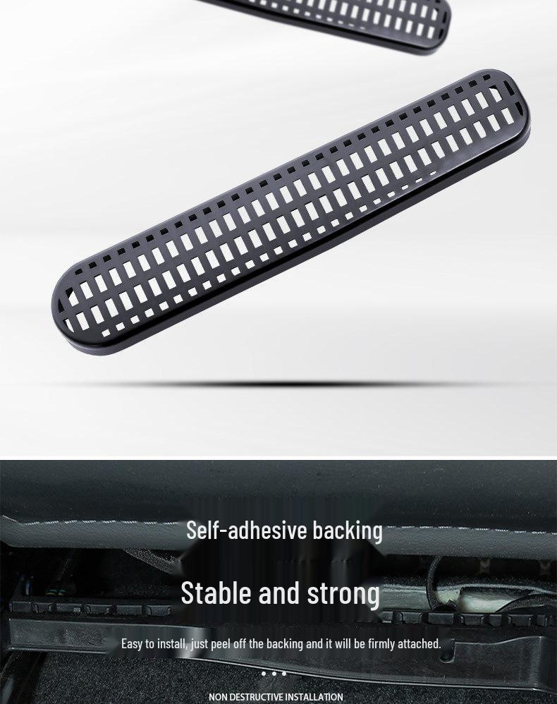 Applicable Equation Leopard Titanium Rear Air Vent Dust Cover - 3-Seater Interior Modification.