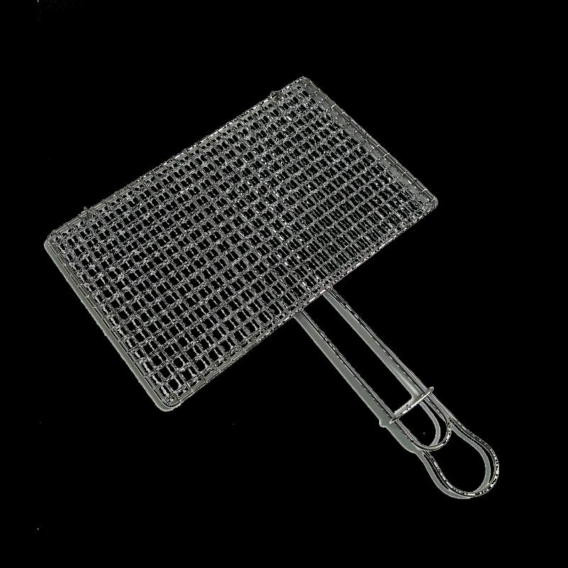 KASHICONG 304 Stainless Steel BBQ Vegetable Grilling Basket