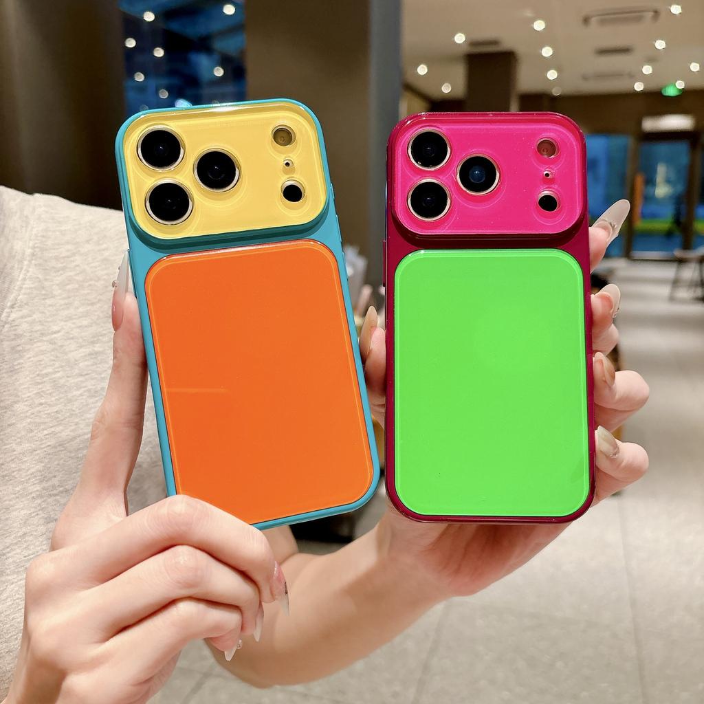 Dopamine Contrasting Acrylic for iPhone17ProMax Mobile Phone Case Apple 16 Anti-drop 15 Protective Case 14