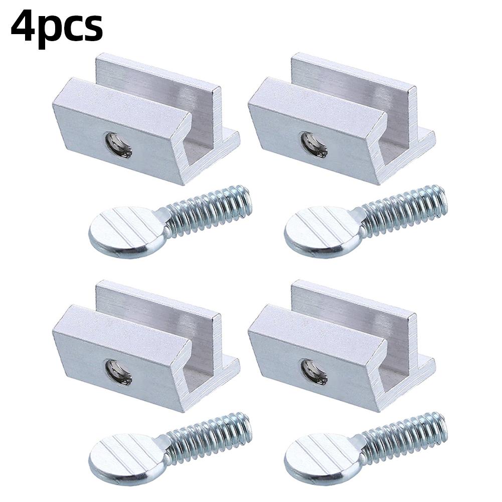 

Регулируемый замок безопасности окна бесплатный перфоратор для детской спальни (4шт)