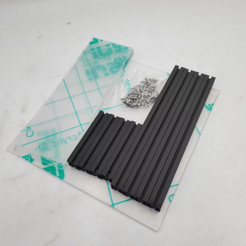 Funssor Voron V0.1 to V0.2 enclosure panel 1515 extrusion Upgrade kit with 80MM/100mm Height