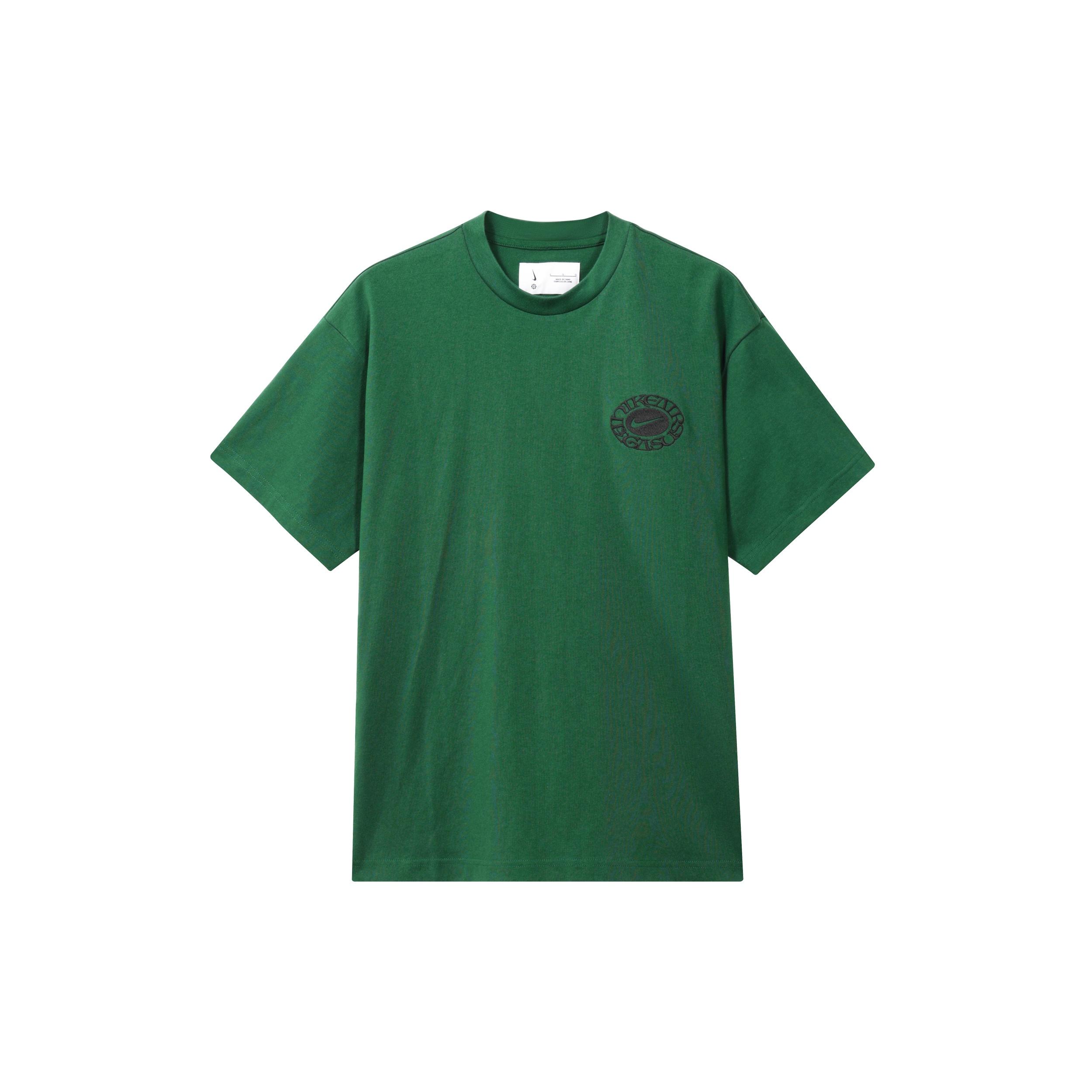 Nike Embroidery Logo T-Shirt Asia Sizing Green Men s FZ7621-341 XL