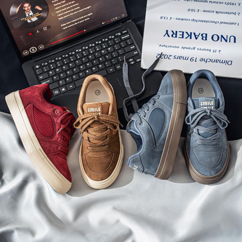 Neue Herrenschuhe Nischendesign Low-Top atmungsaktiv Trend Sport- und Freizeitschuhe Herren