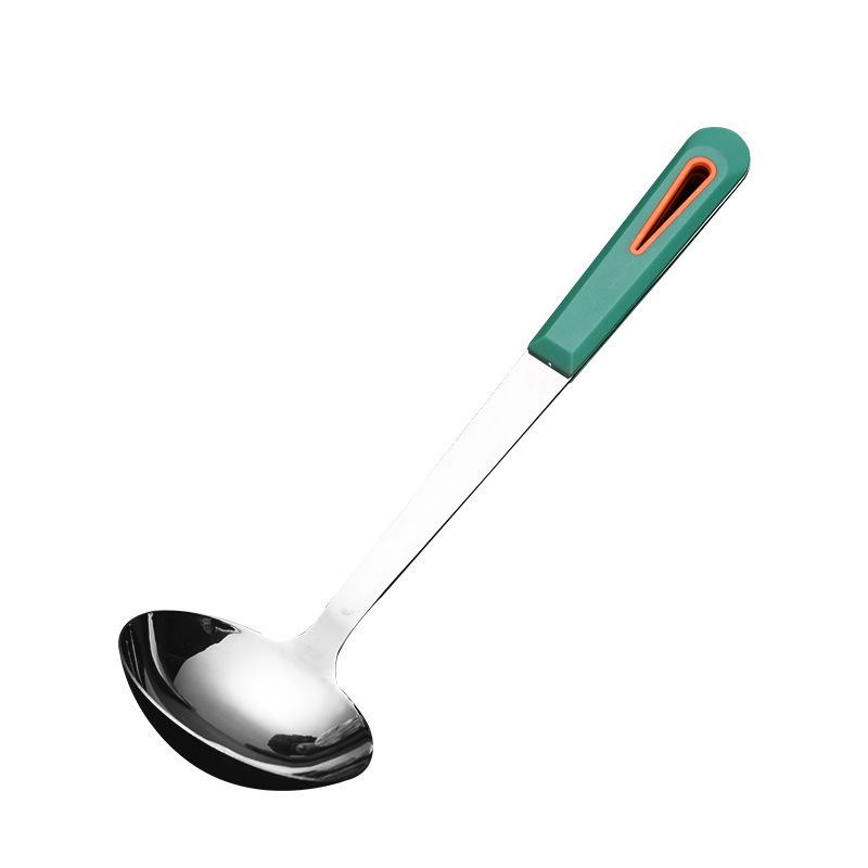 Stainless Steel Spatula, Thickened Cooking Soup Spoon, Stir-frying SpoonLarge Soup Spoon, Strainer