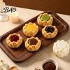 Detachable Pastry Cutter Double-Headed Mooncake Mold, Sunflower Pattern Reusable ABS Hand-Press Easy Creative Cookie Stamp Press Cleaning Kitchen