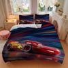 3Pcs Mcqueen Bedding Sets For All Sizes New 3D Printed Bed Cover Comforter Duvet Cover Pillowcase Bedroom Decoration