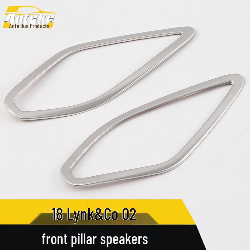 Lynk & Co 02 Front A-Pillar Speaker Decorative Frame & Triangular Cover