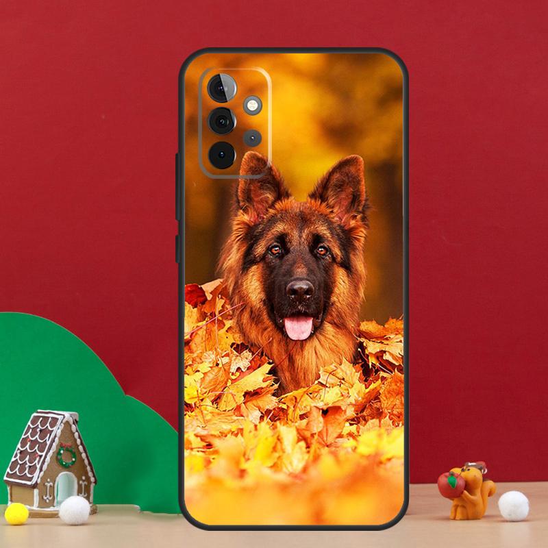 

Чехол для собаки Немецкая овчарка для Samsung Galaxy A36 A56 A06 A13 A53 A32 A12 A22 A52 A35 A17 A16 A55 A15 A54 A34 A14 Samsung A22 5G