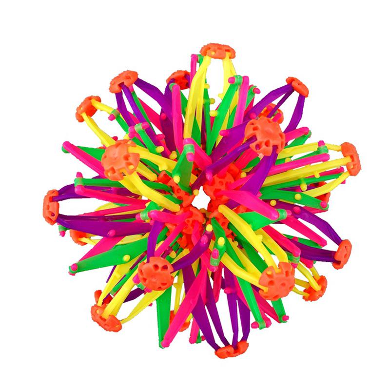 Children's Retractable Magic Blooming Toy Ball for Kindergarten Performances