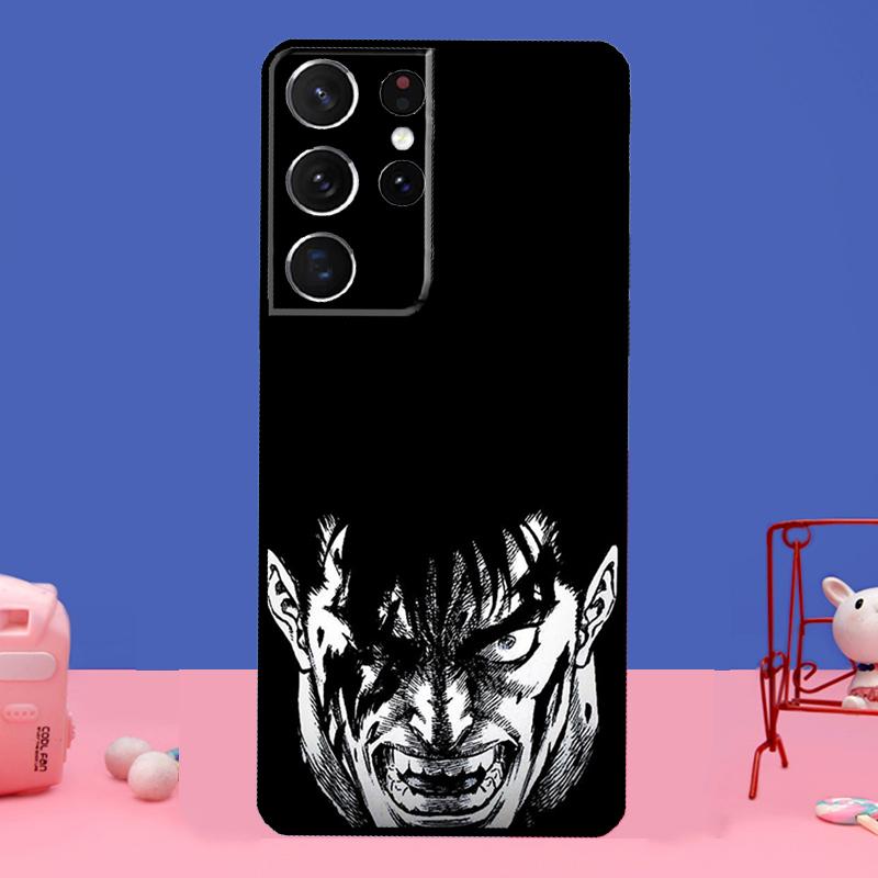 Berserk Guts Anime pentru Samsung Galaxy S20 FE S21 Ultra Note 20 S8 S9 S10 Note 10 Plus S22 Ultra Husa