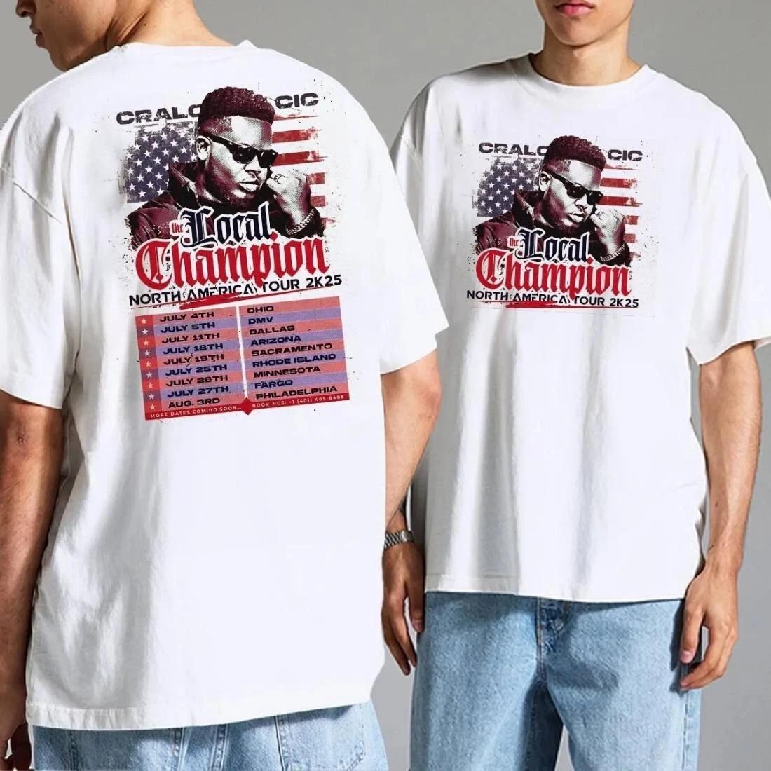 Cralorboi Cic Local Champion North America Tour 2026 T-shirt XL