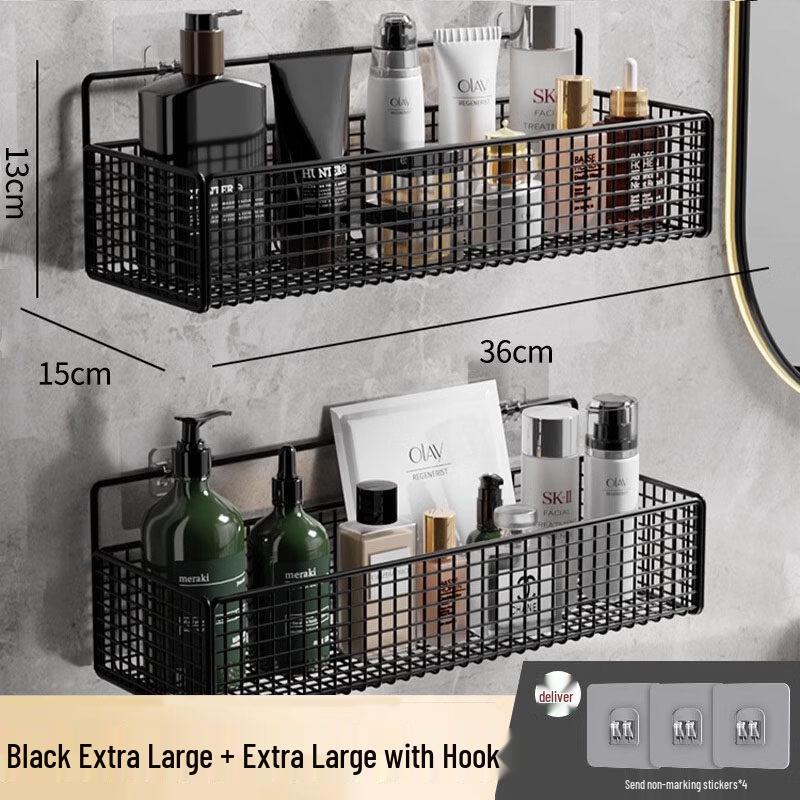 Настенная полка для ванной комнаты LIEI на присосках