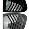 Pair Car Side Window Spoiler Cover For Bmw F20 118i 120i Hatchback 2011-2019 Rear Triangle Louver Air Splitter F20 Louver