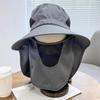 Fishing Hat Summer Sun Hats UV Protection Outdoor Fishing Caps For Hiking Camping Visor Bucket Hat Neck Flap Fisherman Hat