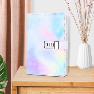 Deník s kombinačním zámkem, organizér deníku, tlustý cestovní zamykací