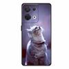 Animal Case For Oppo Reno 8 5G Soft Silicone Wolf Back Cover for OPPO Reno8 Pro + Plus Coque Reno 8 Pro 5G Cartoon CPH2359 Funda
