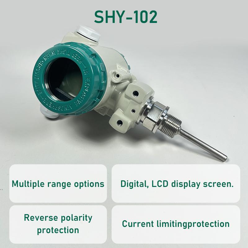 Universal Digital Temperature Transmitter Easy Installation Replace RTD/Thermocouple Customized OEM/ODM Support Stainless Steel