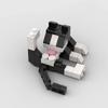 Adorabile Gatto 62 Pezzi Giocattolo da Costruzione Serie Animali MOC Bricks Blocchi da Costruzione Fai da Te Giocattoli Educativi per Bambini progettati per la Nascita dei Bambini