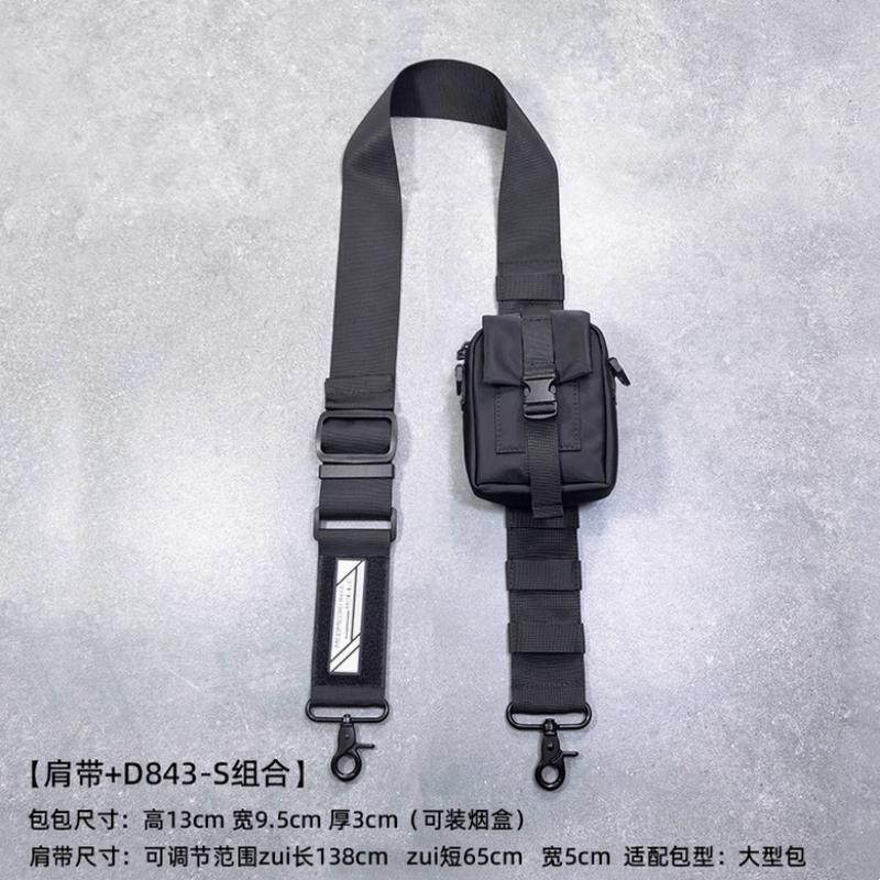 

Quick Release Adjustable Techwear Style Crossbody Bag Strap Man Outdoor Tactical Function Various Combination Bag Accessories
