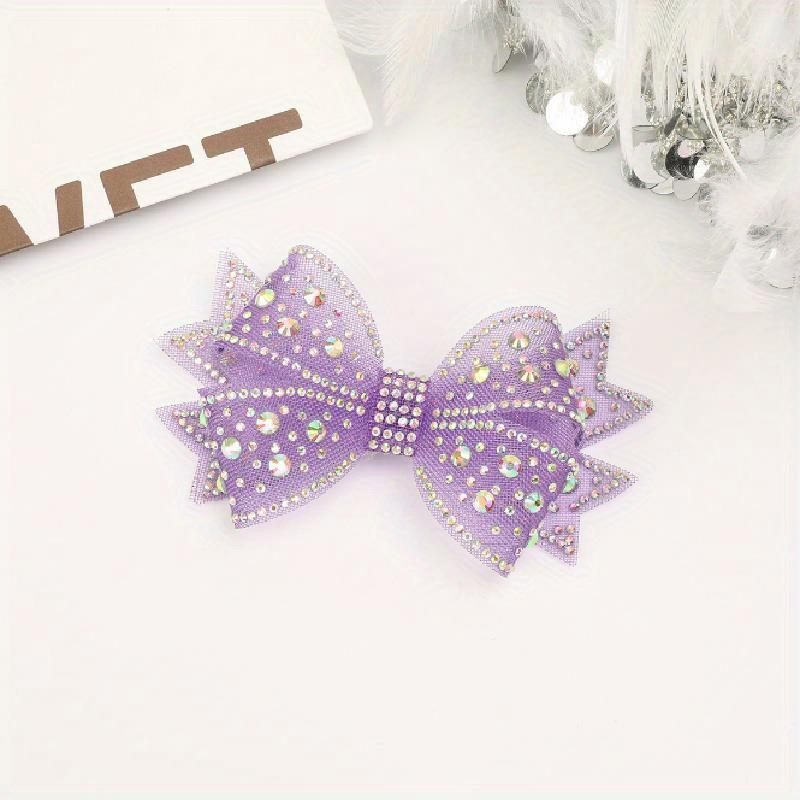 DIY Shiny Rhinestone Shoe Decor Silk Flower Bowknot Shoe Decorations Charm Buckle Wedding Bride Shoe Accessories