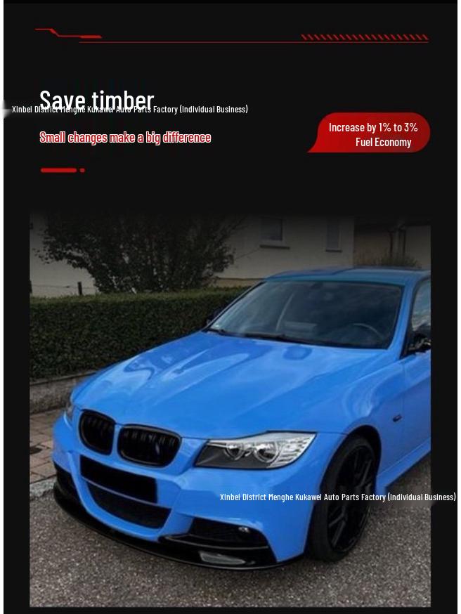 BMW 3 Series E90 MP Style Small Body Kit (2005-2012)