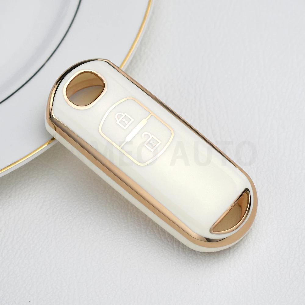 TPU 2 Tasten Auto Fernbedienung Schlüsselhülle Abdeckung für Mazda CX-3 CX3 CX-5 CX5 CX7 CX-9 CX8 2 3 5 6 BL BM GJ Atenza Axela Demio