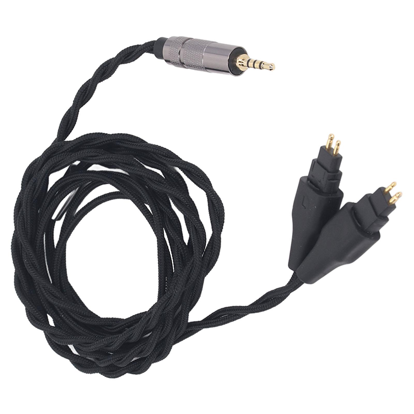 

Сменный кабель для наушников 2,5 мм балансный штекер посеребренный медный провод для обновления гарнитуры для