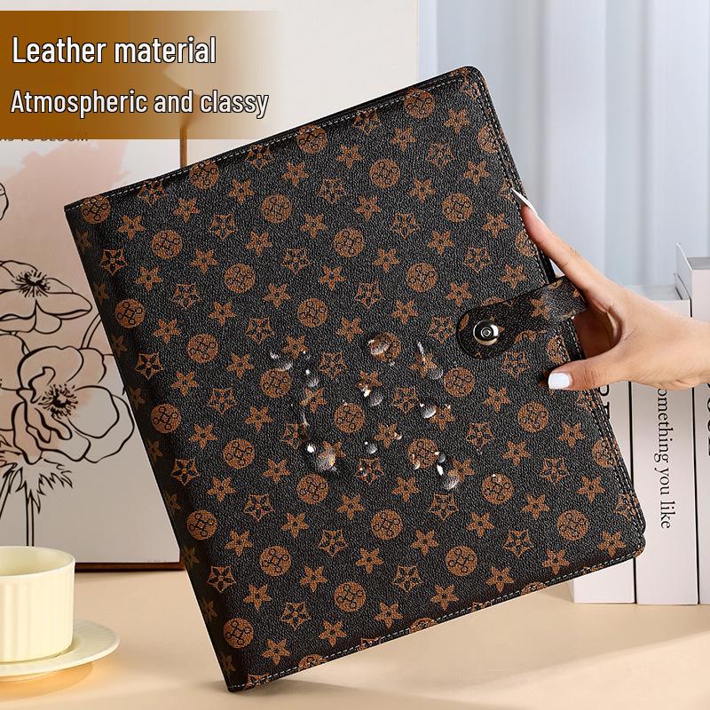 Magnetic Document Organizer: Baby Certificate & Family Card Holder with Protective Cover