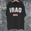 Unisex Wounisex Irak Flagge T-Shirt 100% Baumwolle Neuankunft T-Shirt Kleidung Outfits