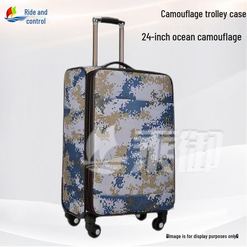 Camouflage Rolling Suitcase