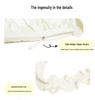 Lustrous Pleated Dumpling Bag - Large Capacity Nylon Crossbody & Shoulder Bag by Niche Korean Designer