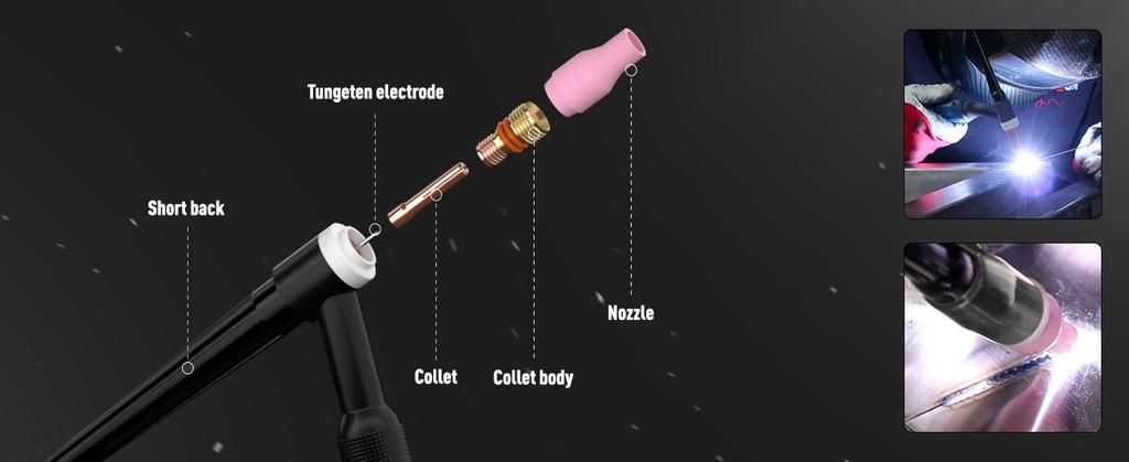 Spawarka ANDELI TIG-250MPC PRO Puls TIG (TIG/MMA/CLEAN, Inwertor DC, 100V/200V, 200A, Ekran LED)