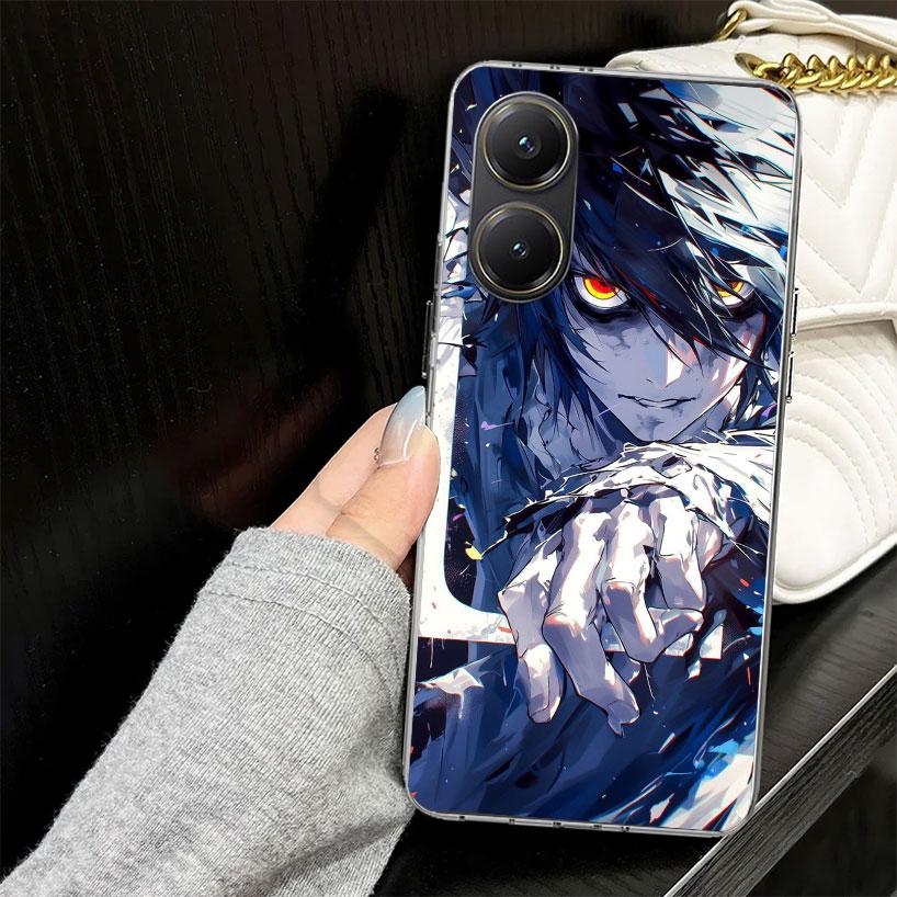 N-Note D-Death L Lawliet Case for Xiaomi Poco X7 F7 Ultra X6 F6 F5 X5 Pro X3 Nfc Phone Cover X4 F4 Gt F3 M6 M5S M3 Silicone Fund