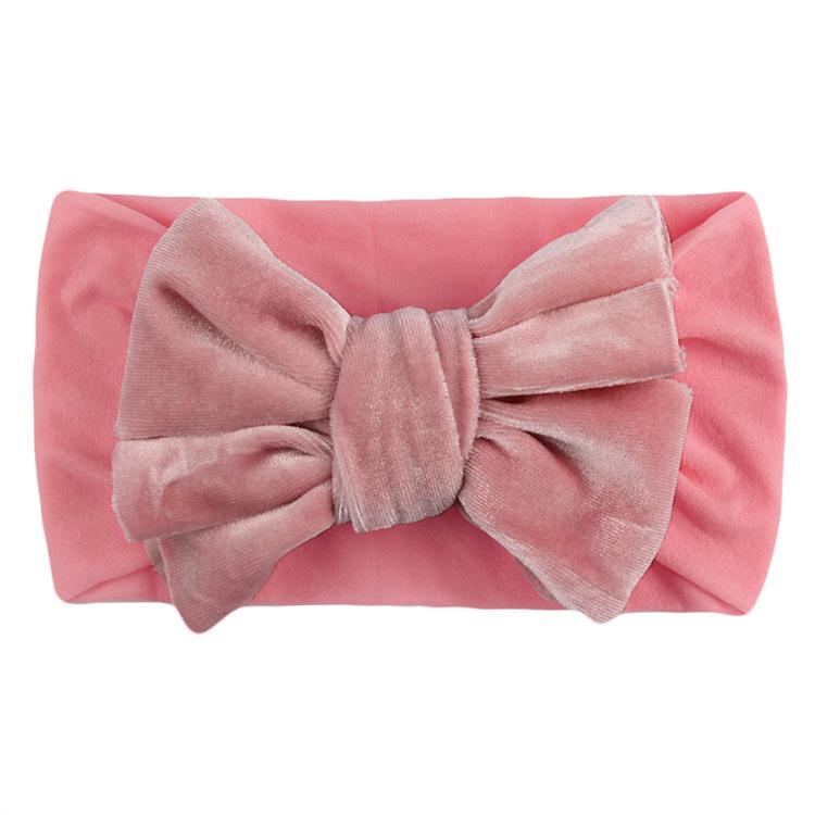 Custom Toddler Baby Boutique Ribbon Hair Bows Big Bowknot Headband Baby Girl Ribbon Hair Bow Headband