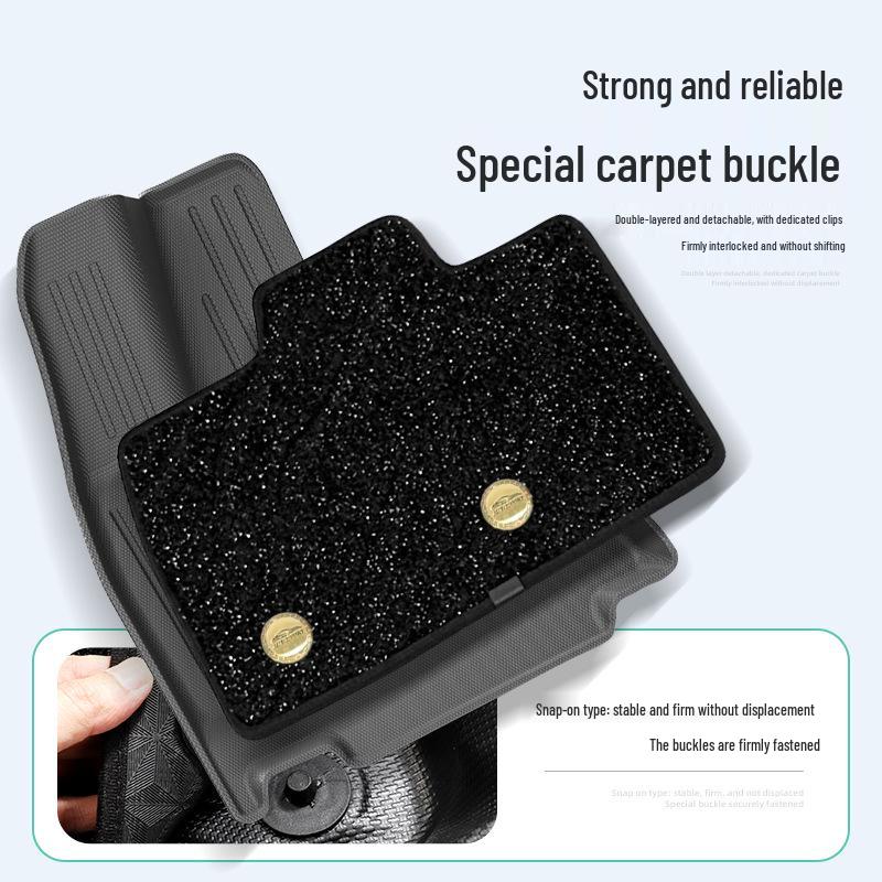 Nio ES9 Starry Sky TPE Floor Mats & Full Surround Trunk Interior Decor Accessories